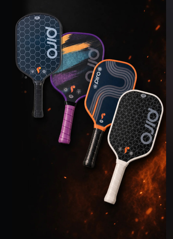 PIRO Hex, Pulse, Flame, and Hex-Pro paddles